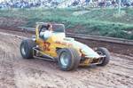 Tom Hahn packing the track at Amarillo in Emmett's Car